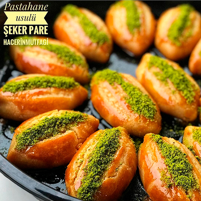 Pastane Usulü Şekerpare Tarifi